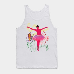 Dancing and Music, gift for teen, gifts for women, Christmas gifts Tank Top